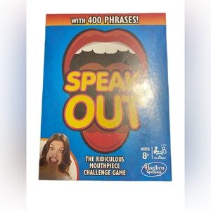 Speak Out board game family game night NWT kids game board games